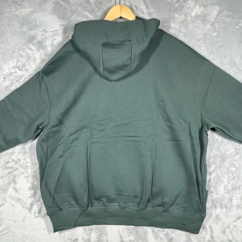 Nike Womens Phoenix Fleece Oversized Hoodie Dark Green DQ5860-338 XXL NEW